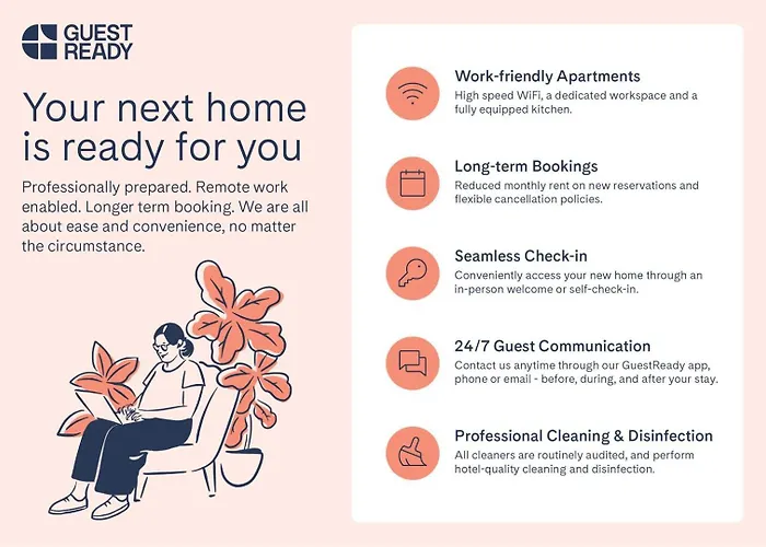 בית הארחה Guestready - Quiet Retreat In Suburbs